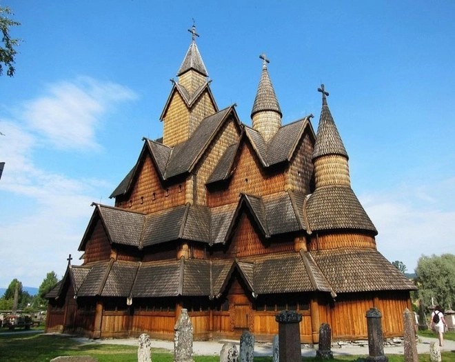 Những nhà thờ gỗ đẹp tinh xảo ở na uy - 6
