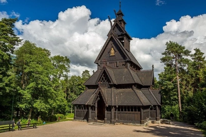 Những nhà thờ gỗ đẹp tinh xảo ở na uy - 8