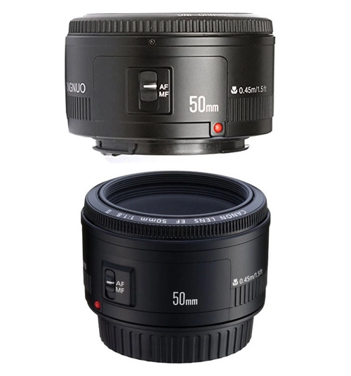 Ống kính canon 50mm f18 có bản sao giá rẻ bằng một nửa - 2