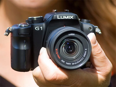 Panasonic lumix g1 nhỏ đến mức nào - 4