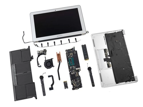 phẫu thuật laptop macbook air 2013 tiếp - 11