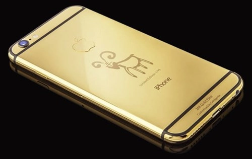 Ra mắt iphone 6 mạ vàng 24k phiên bản năm con dê - 1