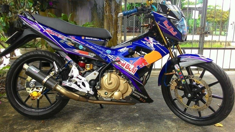 Raider 150 độ phiên bản redbull - 7