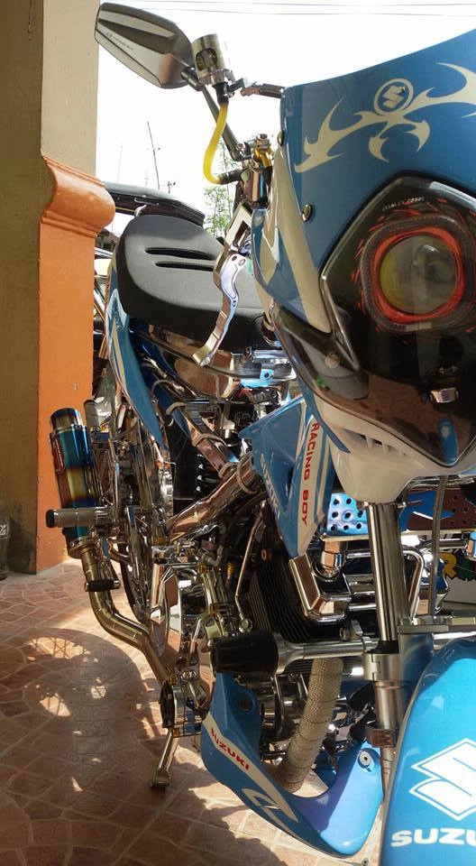Raider 150 phiên bản mạ crom chói lóa - 4