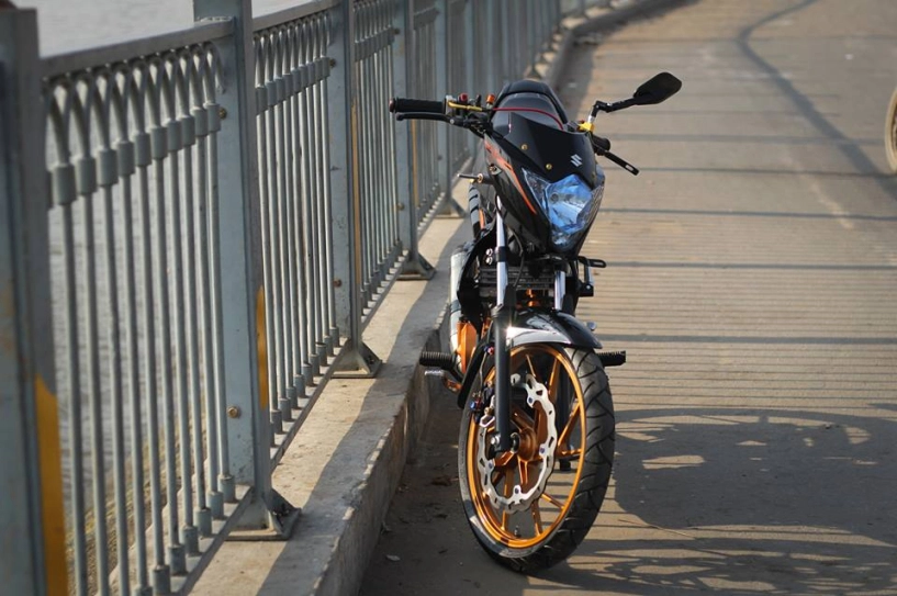 Satria f độ với dàn ngoại công cực khủng - 7