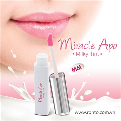 Son môi dạng sữa của miracle apo - 1