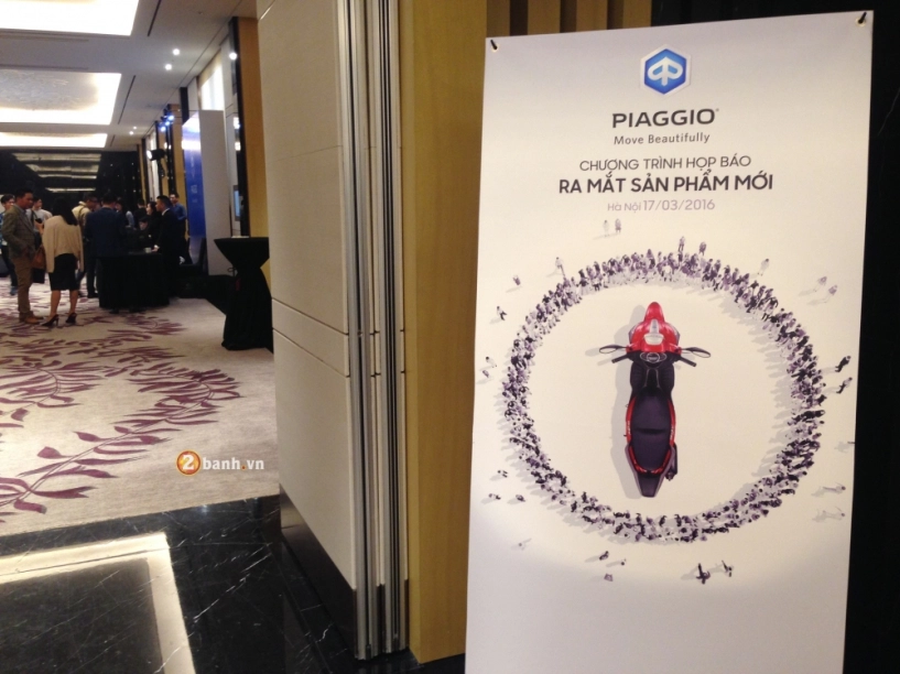 Sự kiện ra mắt mẫu xe tay ga mới của piaggio việt nam - 1