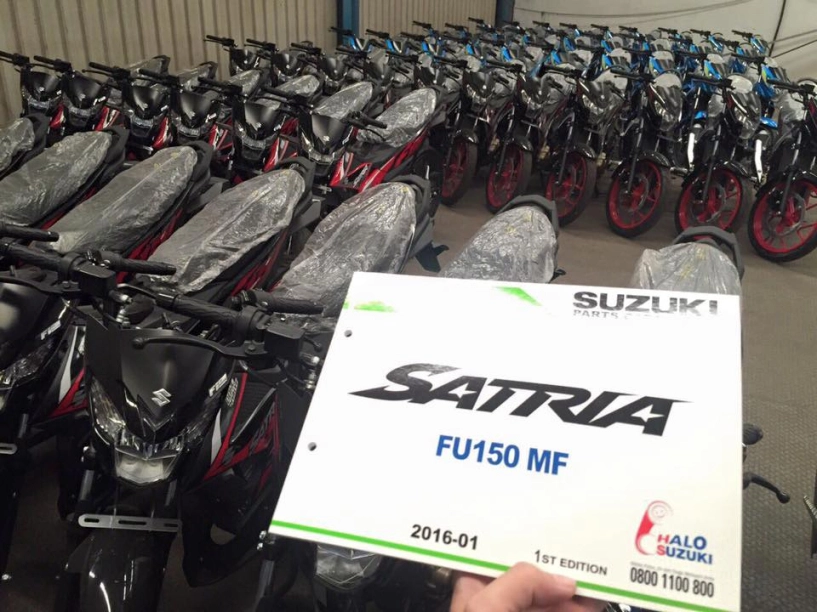 Sự thật suzuki satria f150 fi 2016 về số lượng lớn - 1