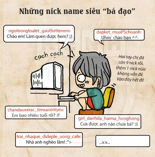 Thời chat chit ngoài hàng net bạn có giống như thế này - 3