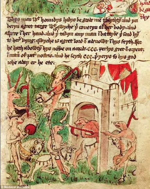 Tiết lộ những hình ảnh thú vị về quái vật thời trung cổ - 7