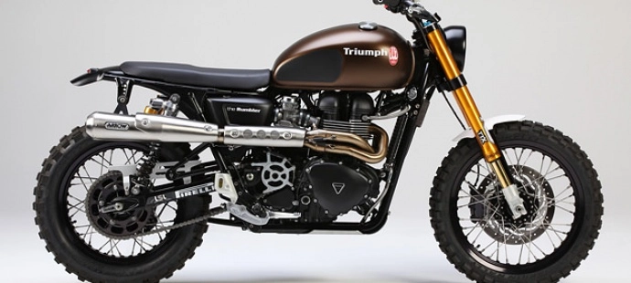 Top những chiếc xe độ triumph scrambler đẹp nhất - 1