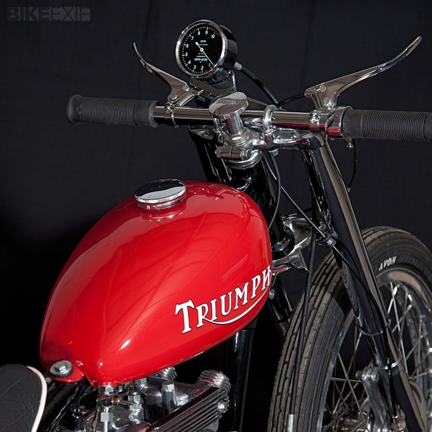 Triumph t100 độ phong cách bobber độc đáo - 4