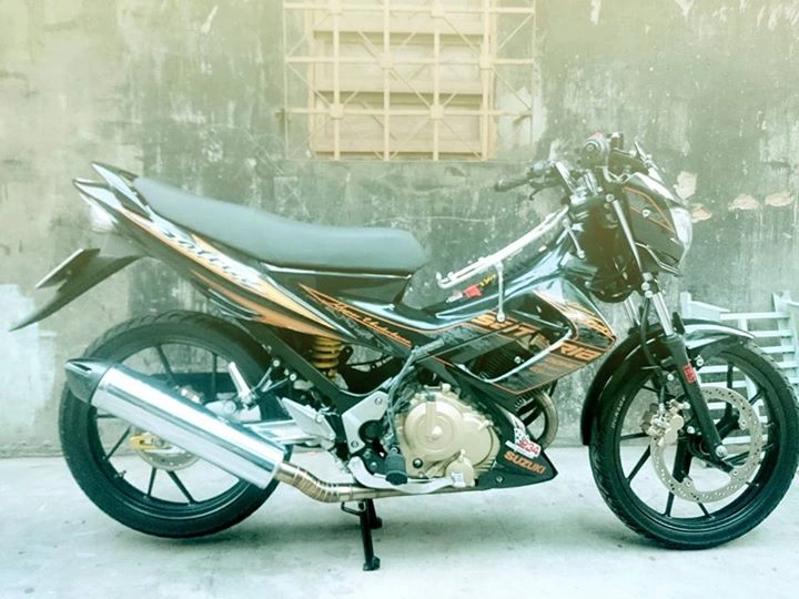 Up suzuki satria f150 từ con raider cùi bắp - 1