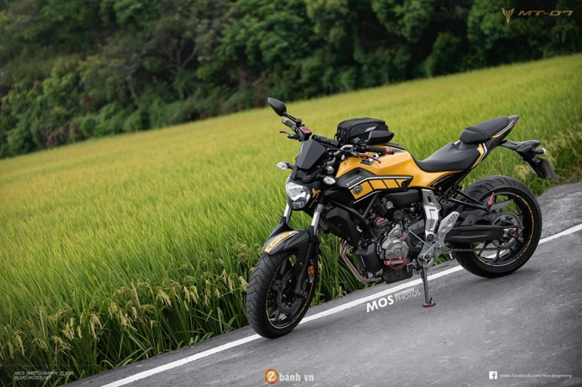 Vẻ đẹp huyền bí của yamaha mt-07 phiên bản kỷ niệm 60 năm độ full rider - 28