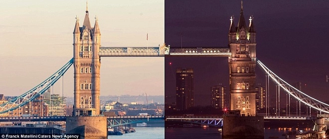 Vẻ đẹp khác biệt giữa ngày và đêm ở london - 3