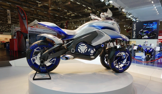Yamaha 01gen concept siêu môtô 3 bánh đến từ tương lai - 4