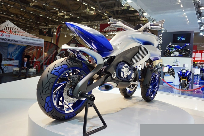 Yamaha 01gen concept siêu môtô 3 bánh đến từ tương lai - 5