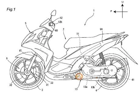 Yamaha đang phát triển system interlocking brake - 7