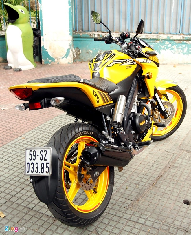 Yamaha fz150i màu vàng chói tại sài gòn - 3