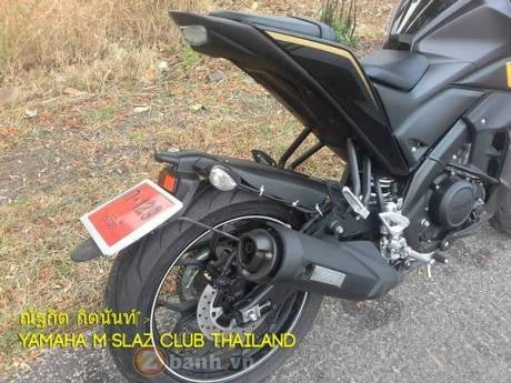 Yamaha m-slaz độ pas biển số cực độc - 1