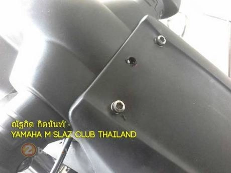 Yamaha m-slaz độ pas biển số cực độc - 2