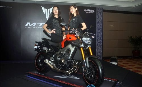 Yamaha mt-09 chiếc nakedbike 847 phân khối giá 350 triệu động - 1