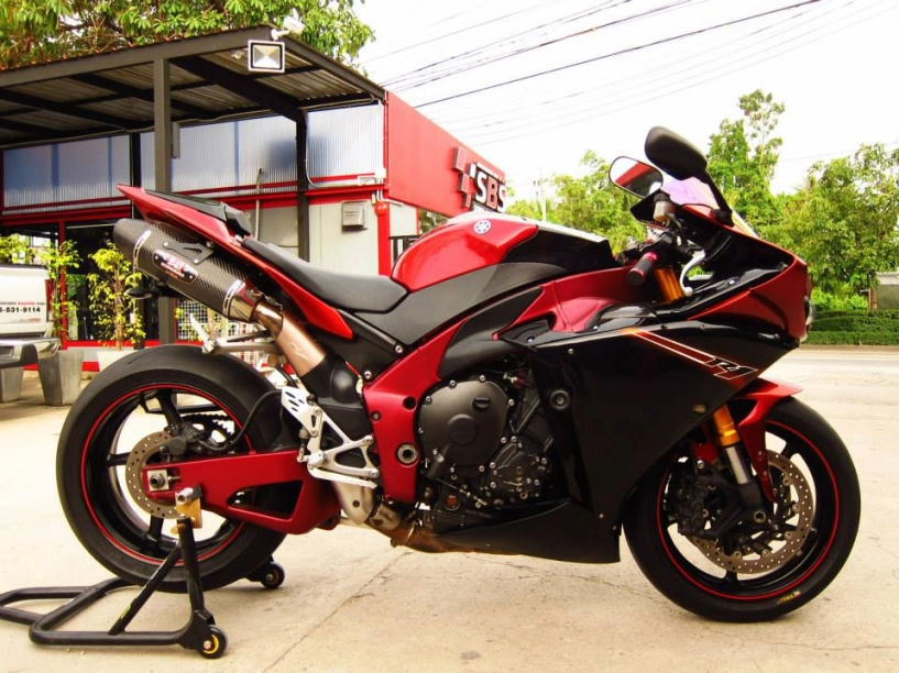Yamaha r1 2009 kiếp đỏ đen - vẻ đẹp khó cưỡng - 1