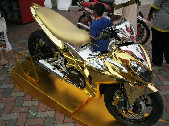 Yamaha x1r mạ vàng - 2