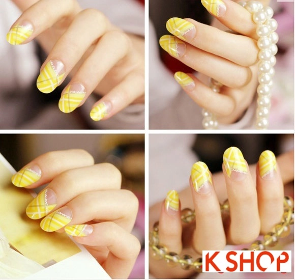 10 mẫu nail móng tay kim tuyến đẹp 2016 cho cô nàng sang trọng ấn tượng nhất - 12