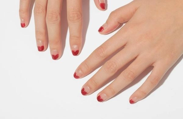 15 mẫu móng tay nail đỏ đẹp ngọt ngào quyến rũ nổi bật 2016 - 6