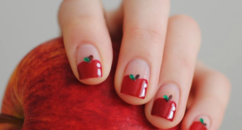 15 mẫu móng tay nail đỏ đẹp ngọt ngào quyến rũ nổi bật 2016 - 9