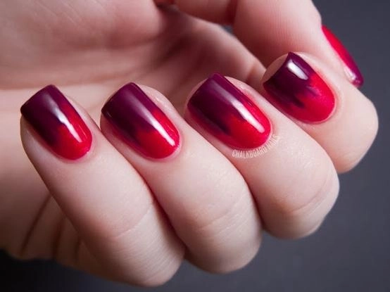 15 mẫu móng tay nail đỏ đẹp ngọt ngào quyến rũ nổi bật 2016 - 13