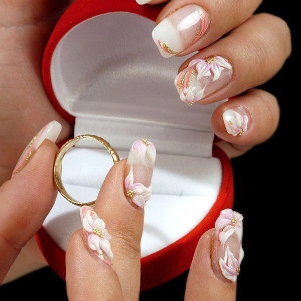 18 mẫu nail móng tay đẹp sang trọng quý phái cho cô dâu hot nhất 2016 - 4