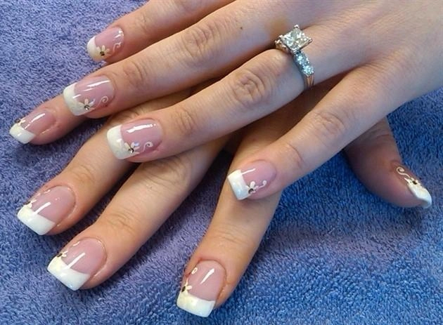 18 mẫu nail móng tay đẹp sang trọng quý phái cho cô dâu hot nhất 2016 - 1
