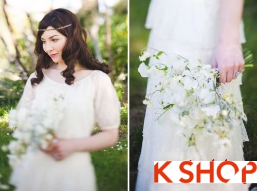 3 kiểu tóc tết cô dâu đơn giản đẹp 2016 phong cách hàn quốc - 5