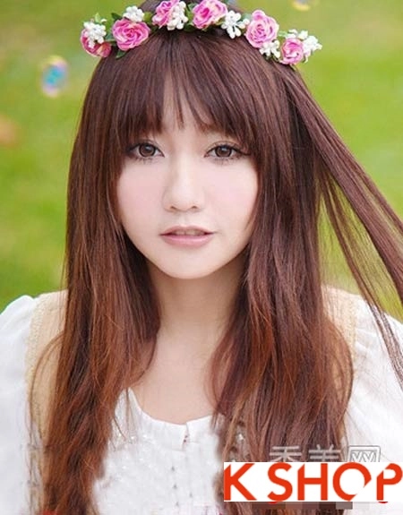 4 kiểu tóc mái đẹp dễ thương như các ngôi sao kpop hàn quốc 2016 - 4