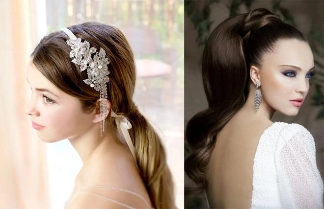 6 kiểu tóc buông dài đẹp 2017 cho cô dâu ngọt ngào ngày cưới - 15