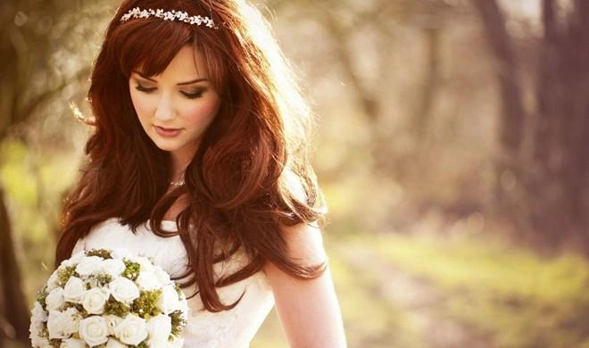 6 kiểu tóc buông dài đẹp 2017 cho cô dâu ngọt ngào ngày cưới - 17