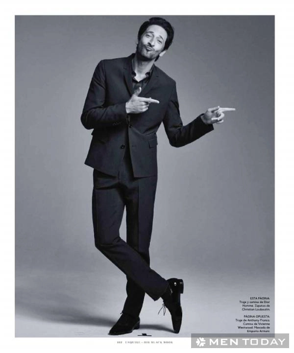 Adrien brody hào hoa đầy lôi cuốn trên esquire - 3