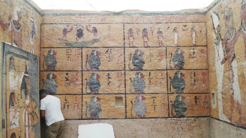 Ai cập mở cửa bản sao hầm mộ pharaoh tutankhamun - 2