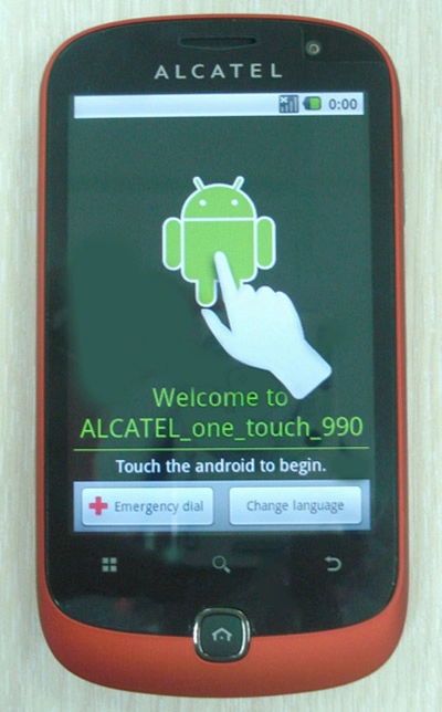 Alcatel ot 990 chạy android giá mềm - 2