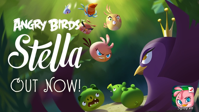 Angry bird stella khi chim mái nổi loạn - 2