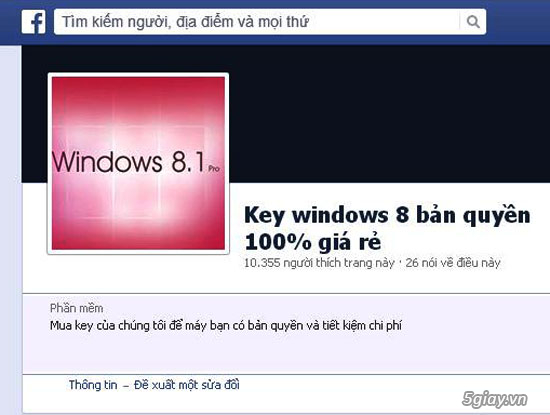 Anh em 5giay sẽ làm gì nếu microsoft vn quyết tâm tiêu diệt key lậu - 1