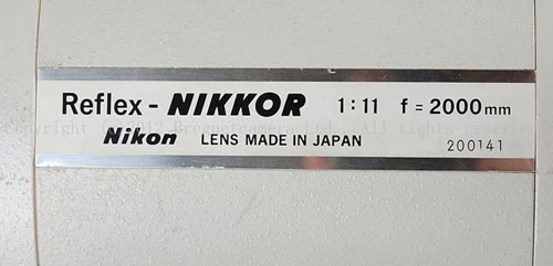 Ảnh ống kínhnikon reflex-nikkor 2000mm f11 - 1