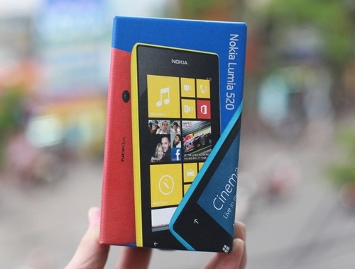 Ảnh thực tế nokia lumia 520 - 1