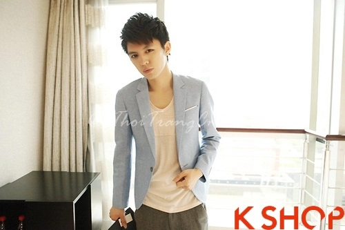 Áo khoác nam cardigan đẹp thu đông 2015 2016 kiểu hàn quốc - 7