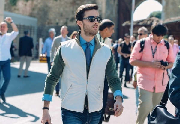 Áo vest nam đẹp cho quý ông sành điệu dạo phố hợp thời trang hè 2017 - 13