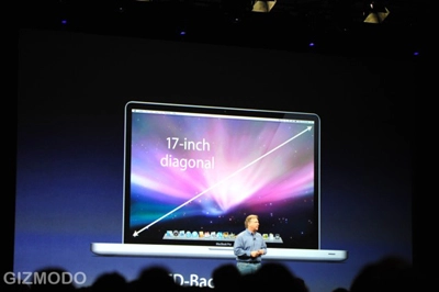 Apple ra mắt macbook pro 17 inch siêu mỏng - 1