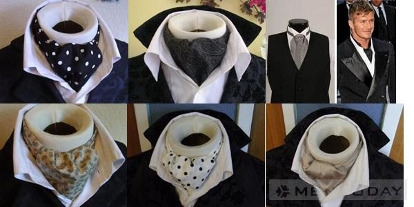 Ascot tie phụ kiện thay thế cravat - 1