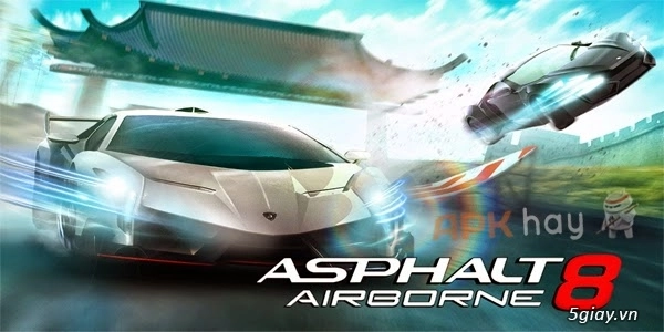 Asphalt 8 airborne mod - đường đua rực lửa cực hay - 1